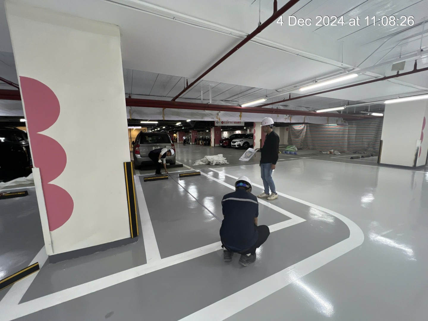 Thi công tầng hầm nhà xe trung cư Hà Nội