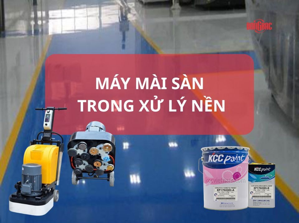 Ứng Dụng Máy Mài Sàn Trong Xử Lý Nền Trước Khi Thi Công Epoxy