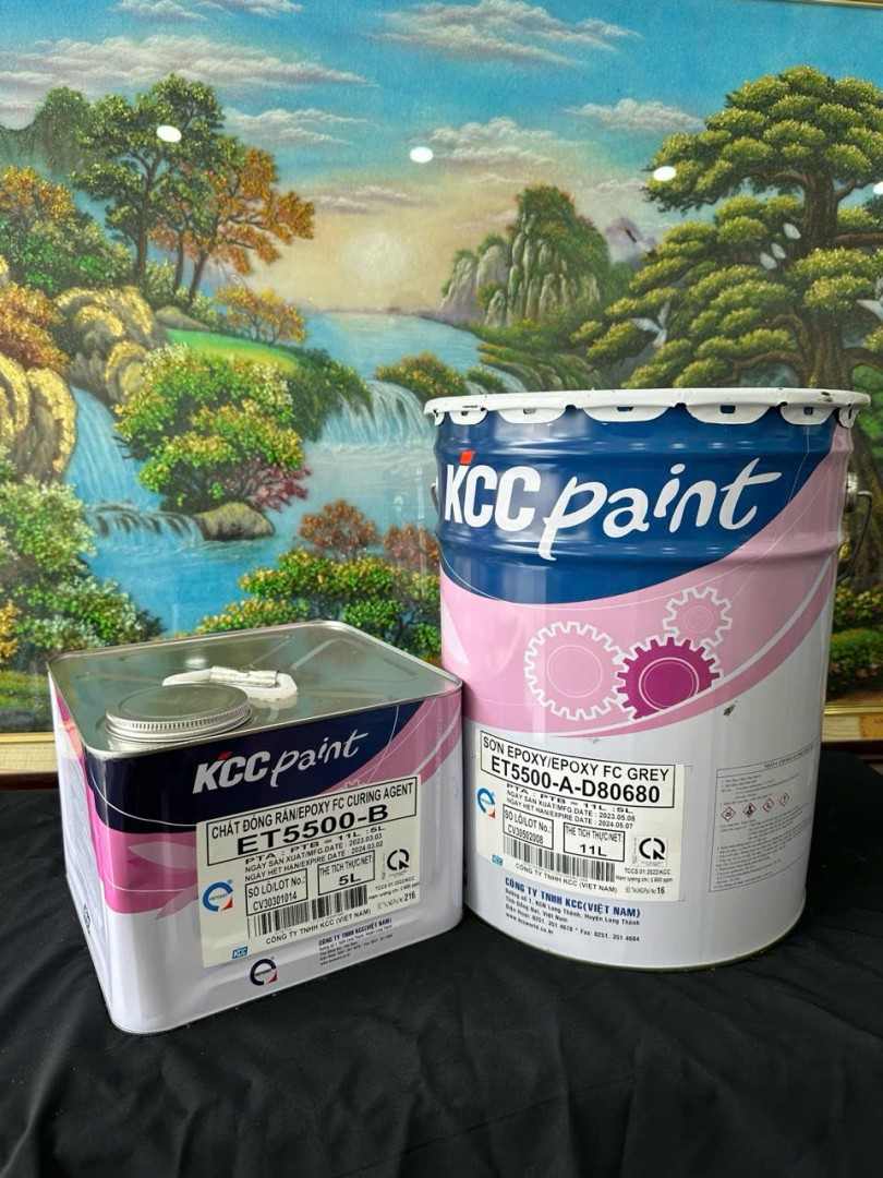 ET5500 – Sơn Sàn Epoxy Kháng Hóa Chất